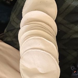 Washable nursing pads used